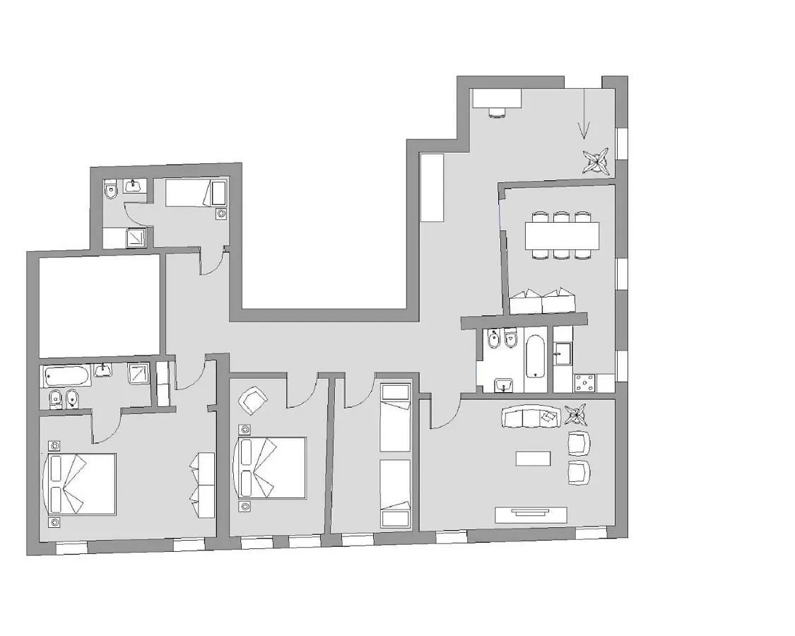 Ca' Cerchieri Mezzanine Apartment Venice